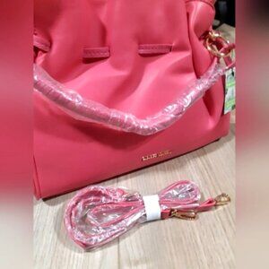 Badgley Mischka Hot Pink Shoulder Bag NWT